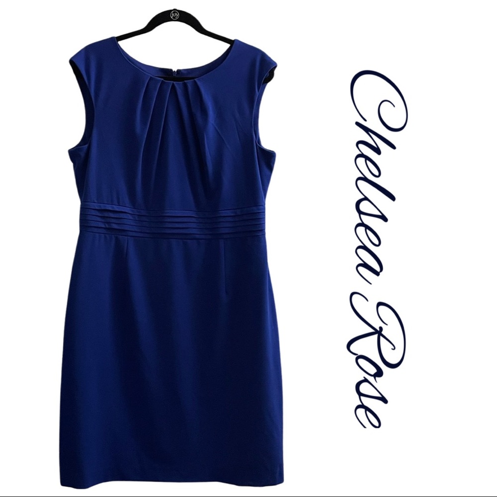 Chelsea Rose | Sleeveless Blue Dress